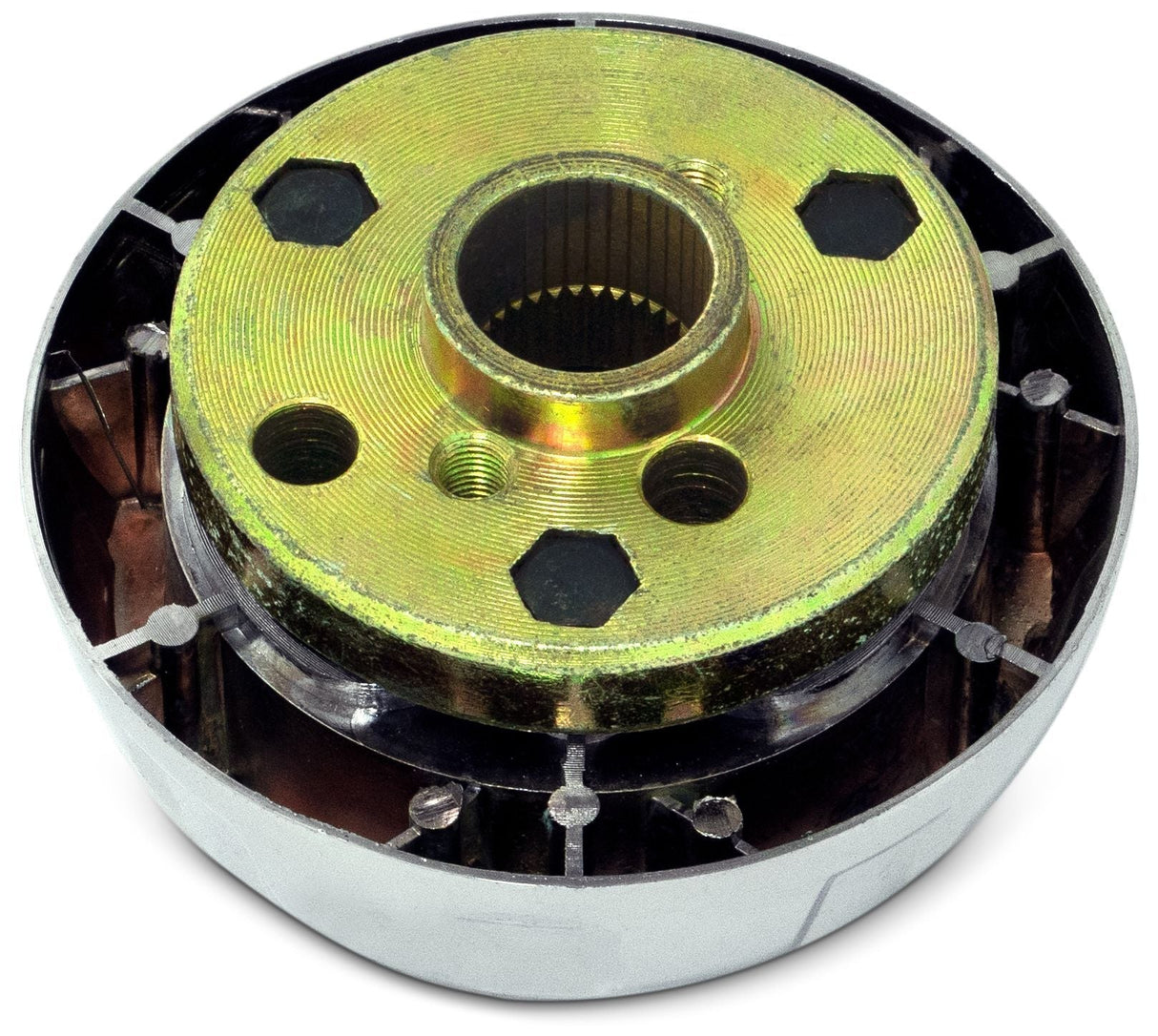 Kenworth Up to 1996 & Peterbilt Up to 1997 Steering Wheel Hub & Horn Button Kit - HD Truck Source