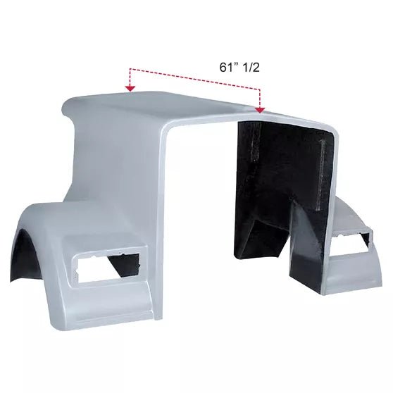 Kenworth W - 900 B 1986 To 2003 - 61.5 Inch Fiberglass Hood - HD Truck Source