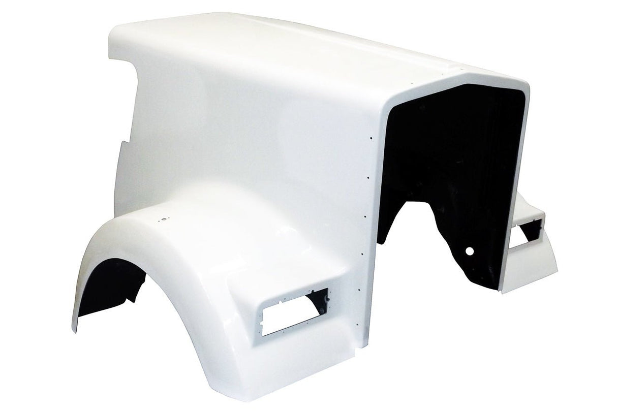 Kenworth W900L Straight Cowl Flat Glass Hood - HD Truck Source