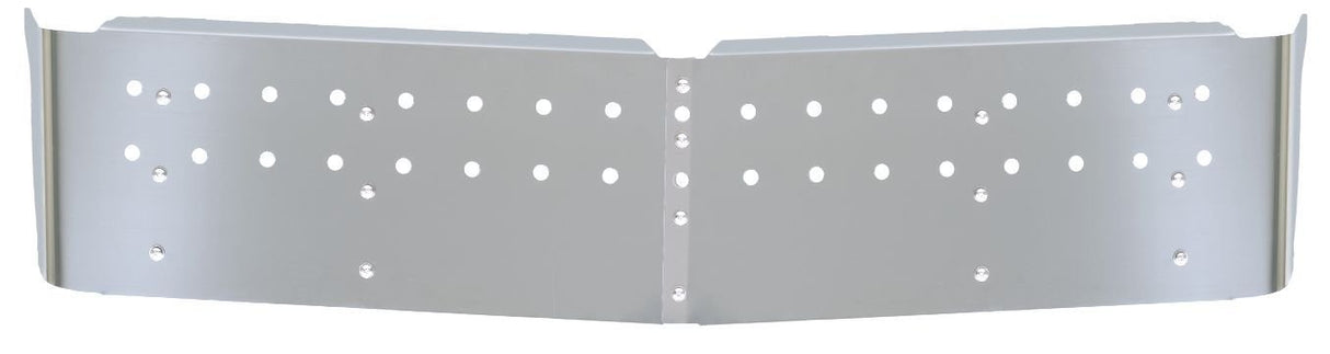 Kenworth W900/T600/T660/T800/T330 14 Inch Drop Visor w/34 - 3/4" Light Holes - HD Truck Source