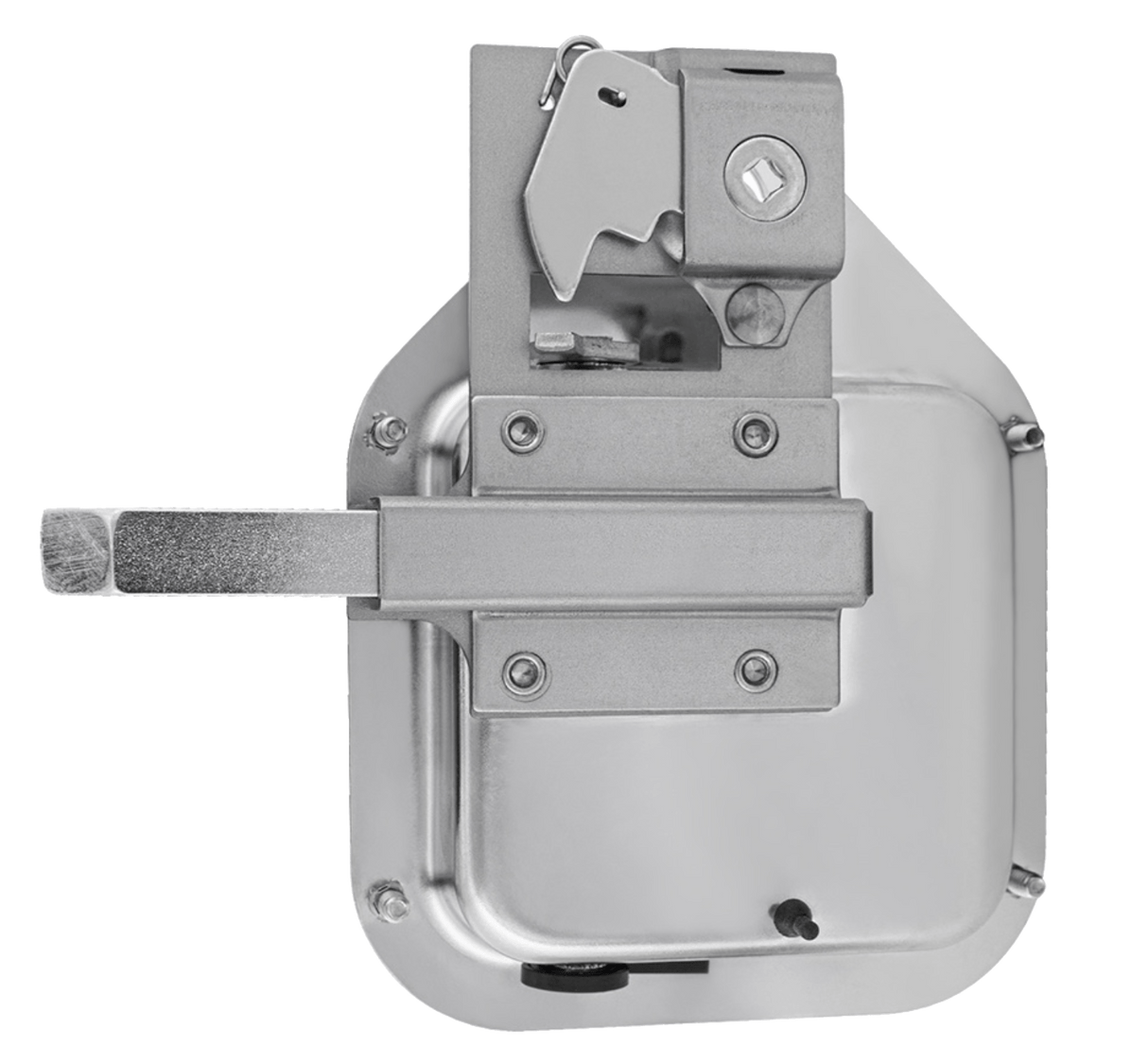 Kenworth W900/T800 (2004 - 2015) Exterior Sleeper Storage Door Handle, Long Striker - HD Truck Source