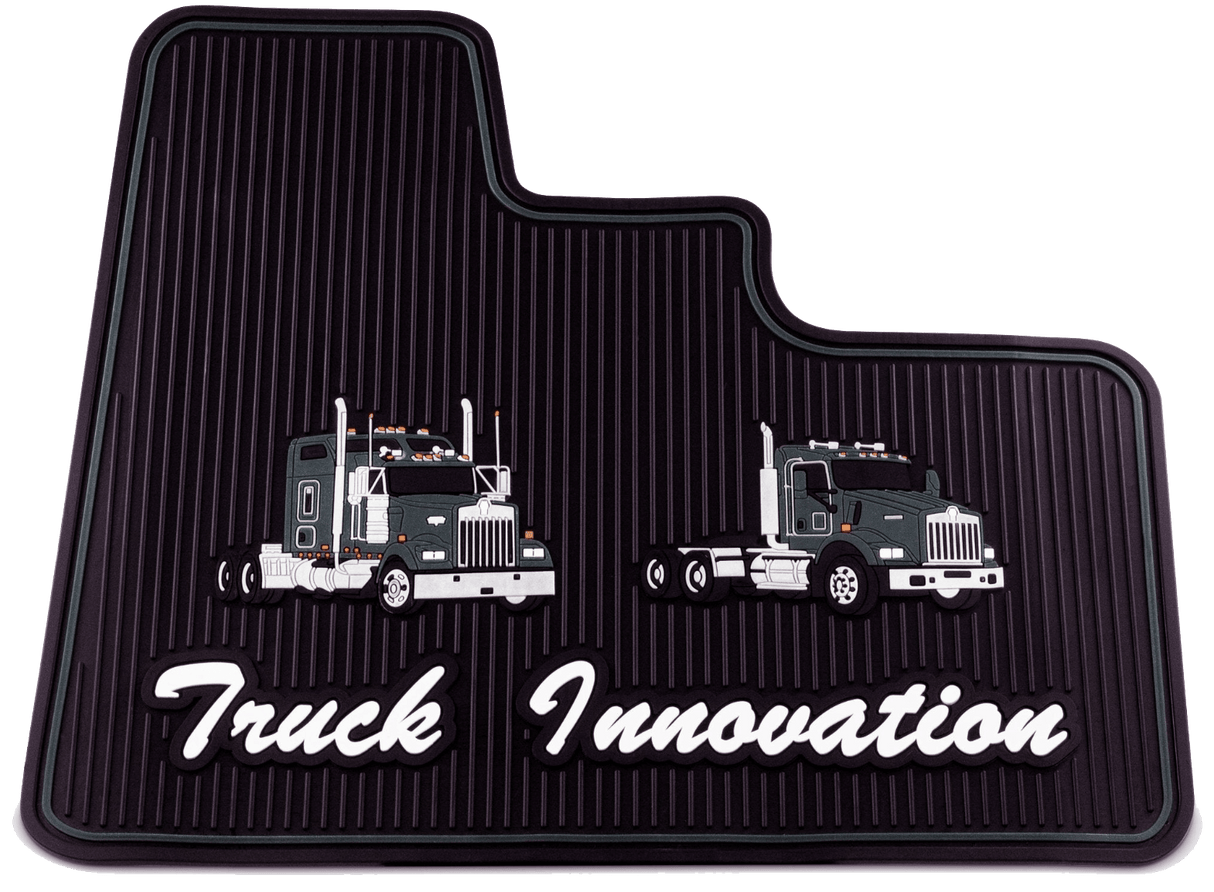 Kenworth W900/T800/T600 - Rubber Floor Mats - HD Truck Source