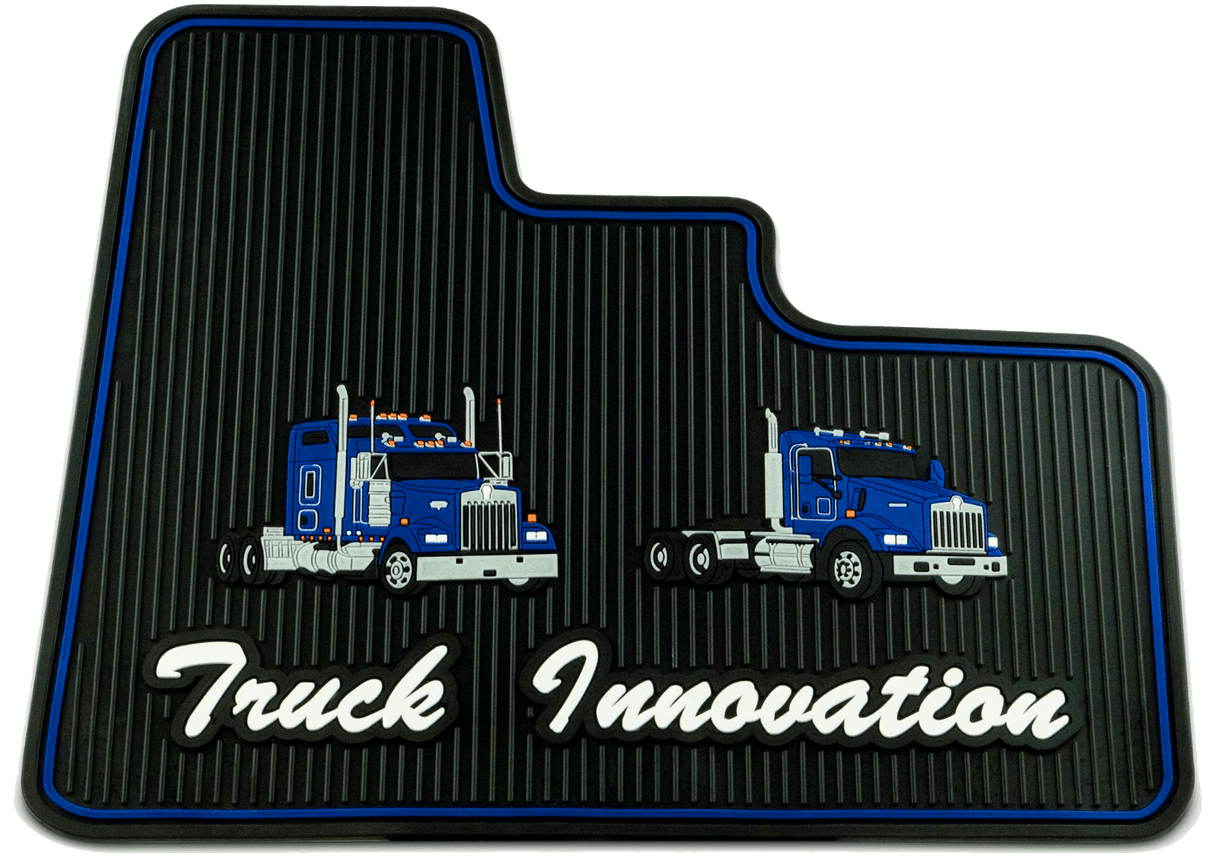 Kenworth W900/T800/T600 - Rubber Floor Mats - HD Truck Source