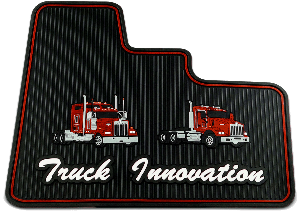 Kenworth W900/T800/T600 - Rubber Floor Mats - HD Truck Source