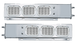 Mud Flap Hangers, Red Spyder LED Lights, With Clear Lens Stainless Steel - HD Truck Source