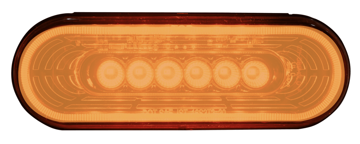 Oval Chasm Style STT Lights With 22 LEDs - HD Truck Source