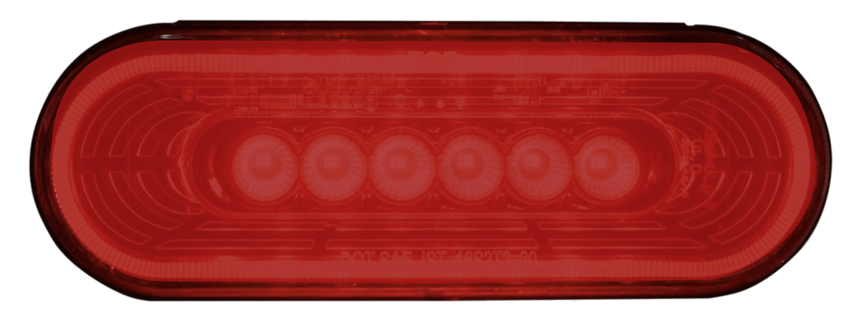 Oval Chasm Style STT Lights With 22 LEDs - HD Truck Source