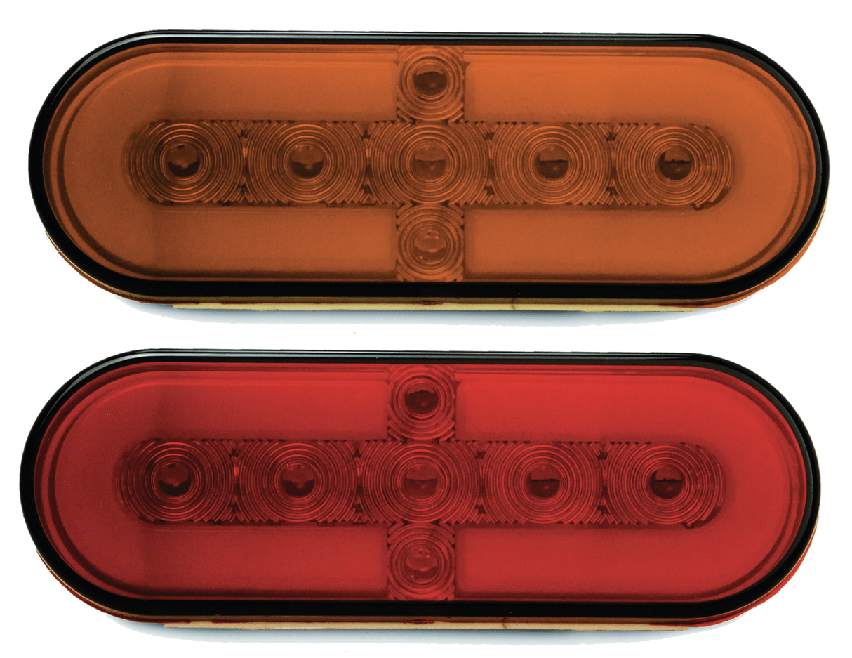 Oval "T" Style Halo With 7 LED LIghts - HD Truck Source