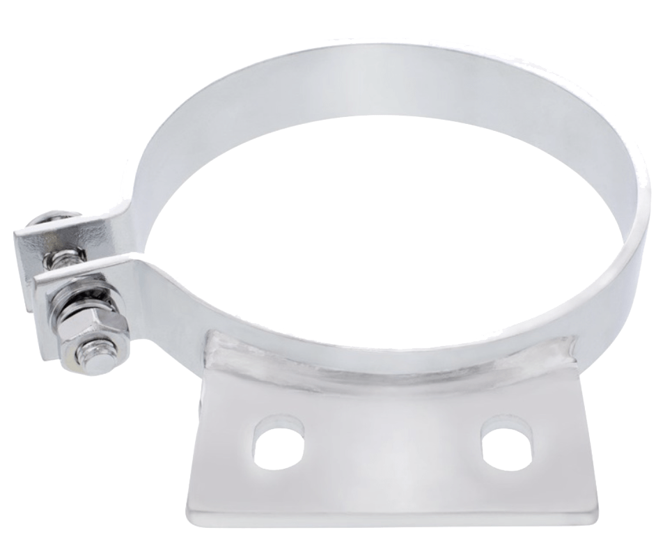 Peterbilt - Chrome Exhaust Clamp 5 and 6 Inch - HD Truck Source