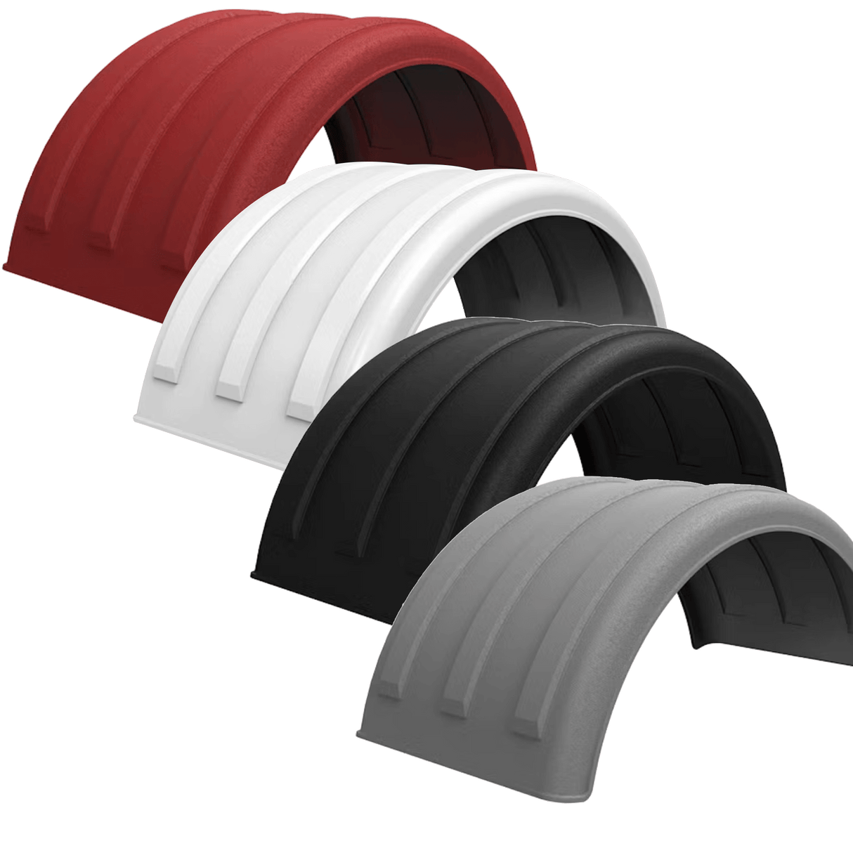 Poly Single Axle Fender - HD Truck Source