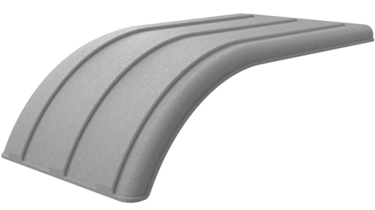 Poly Solid Color Half Tandem Fender 53 x 26 Inch - HD Truck Source