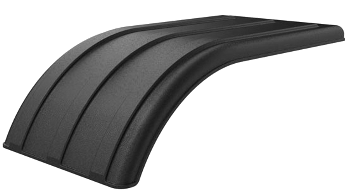 Poly Solid Color Half Tandem Fender 53 x 26 Inch - HD Truck Source