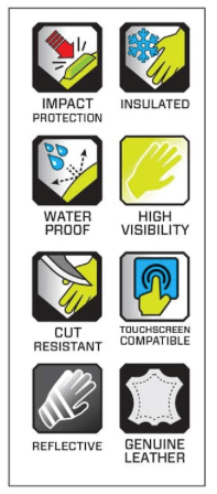Ringers Sub Zero Hi - Vis Gloves - HD Truck Source