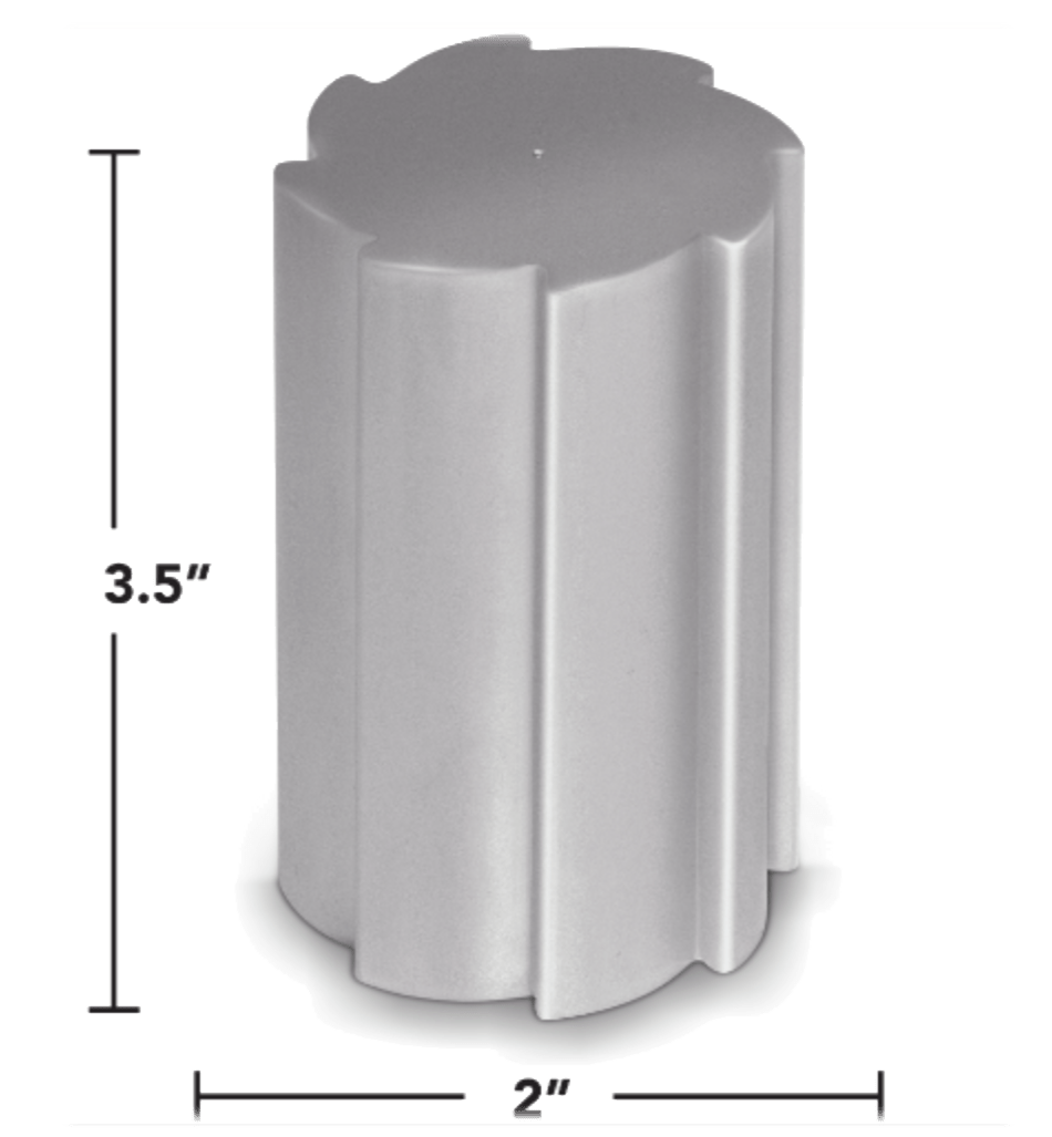 Saw Blade 33mm Screw - On Chrome Lug Nut Cover - HD Truck Source