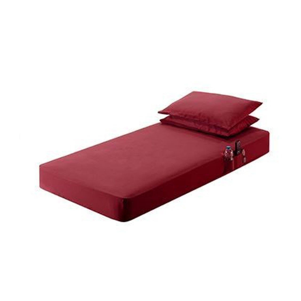 Semi Truck 42 x 85 x 7.5 Inches Sheet Set - Burgundy - Peterbilt 579 - HD Truck Source