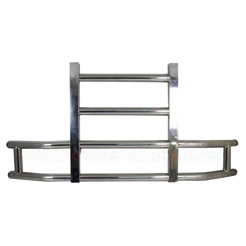 Semi Truck Universal Stainless Steel Grill Guard - Large Square - HD Truck Source