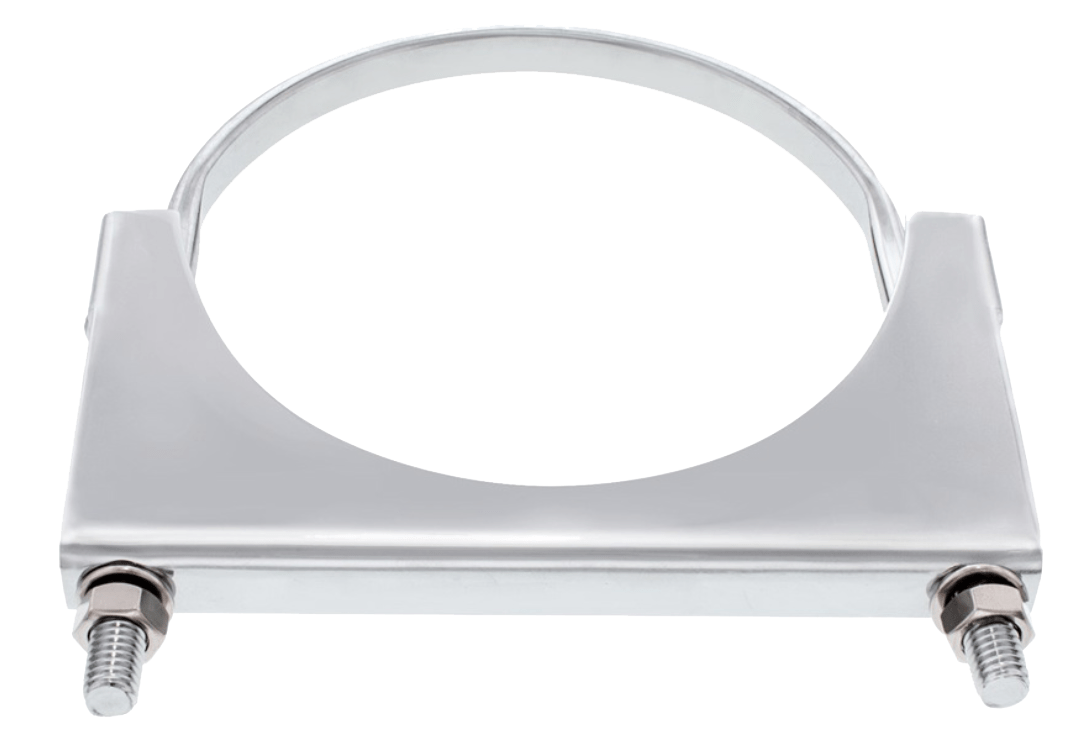 Stainless U - Bolt Exhaust Clamp 4, 5, 6 and 7 Inch - HD Truck Source