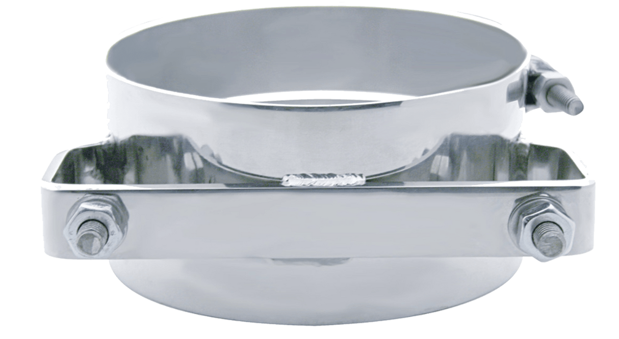 Stainless Wide Band Exhaust Clamp 5, 6, 7, 8 Inch - HD Truck Source