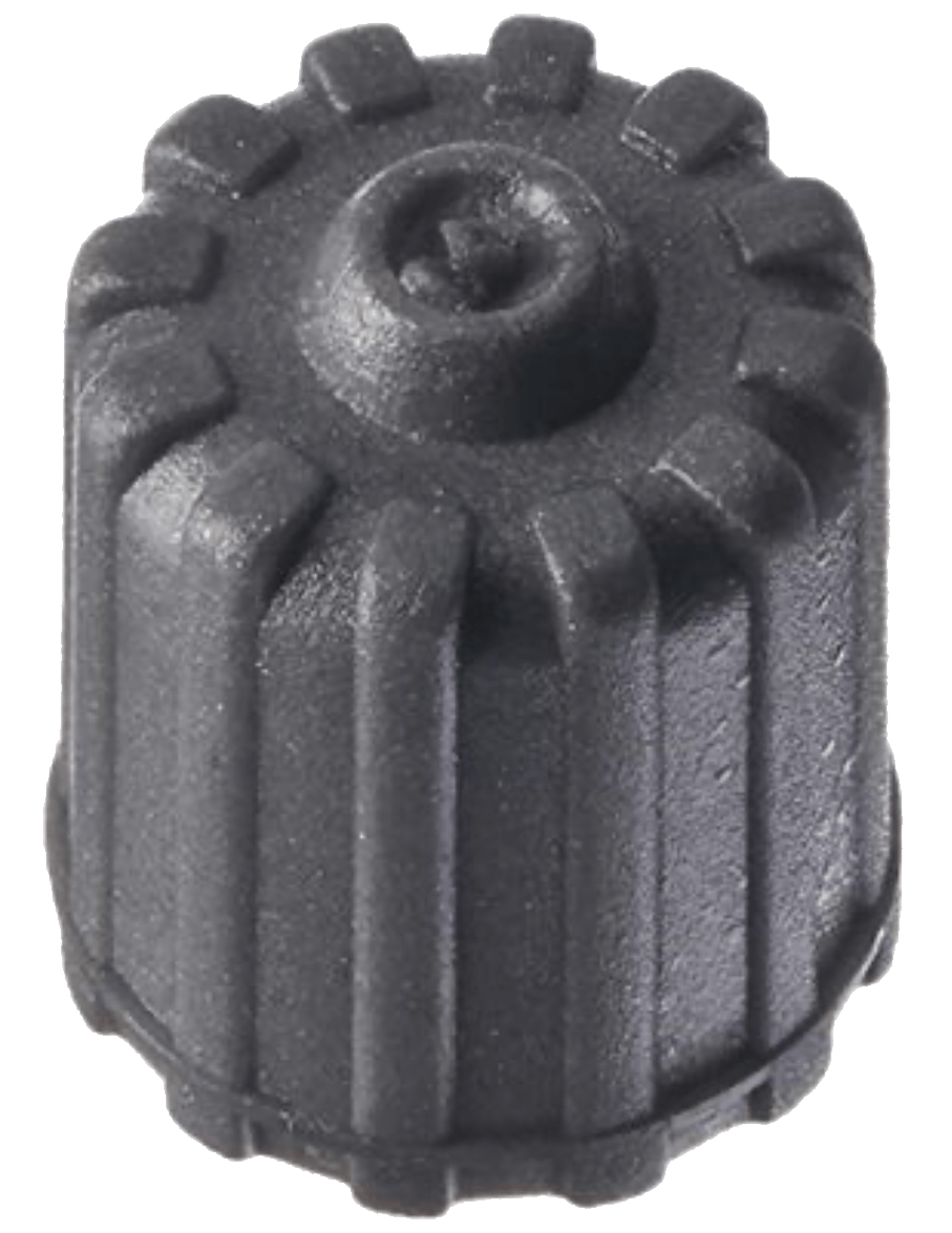 TPMS Valve Stem Caps Gray Plastic - HD Truck Source