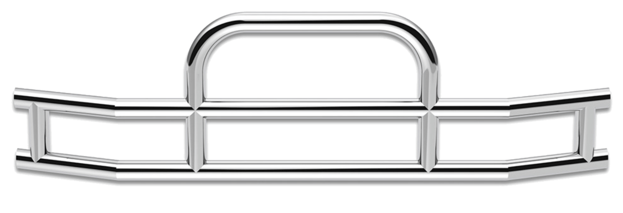 United Pacific Highwayshield I10 Stainless Steel Grille Guard With Bracket Kit - HD Truck Source