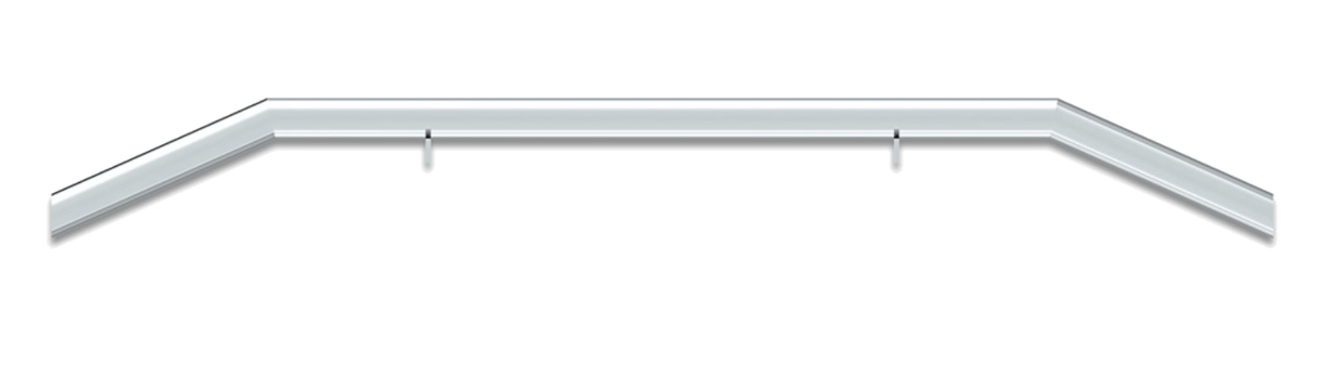 United Pacific Highwayshield I10 Stainless Steel Grille Guard With Bracket Kit - HD Truck Source