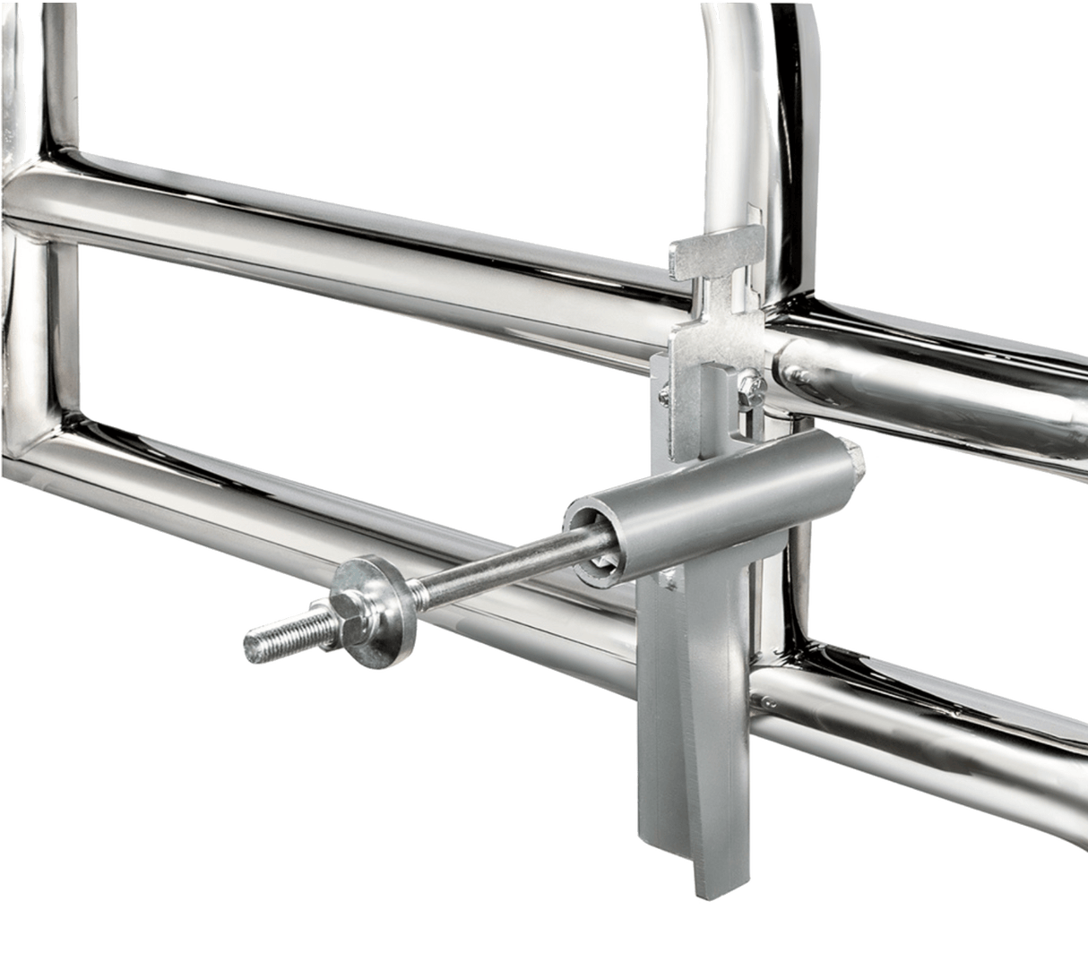 United Pacific Highwayshield I10 Stainless Steel Grille Guard With Bracket Kit - HD Truck Source