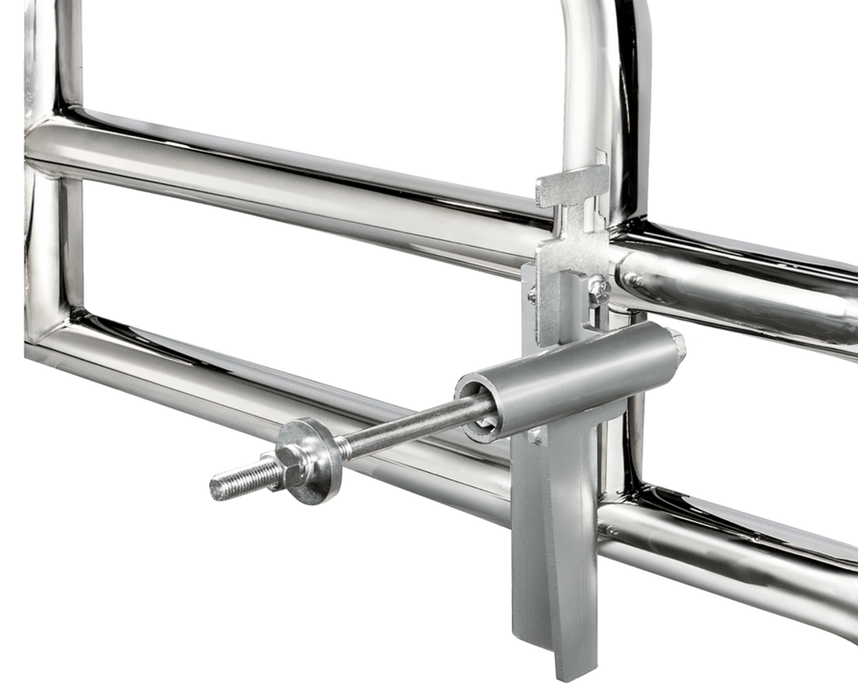 United Pacific Highwayshield I20 Stainless Steel Grille Guard & Bracket Kit - HD Truck Source