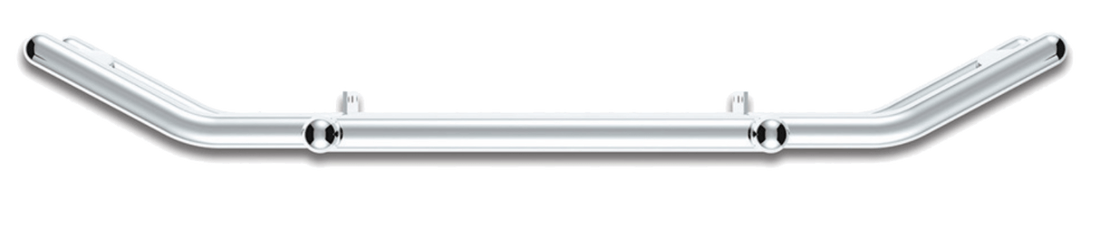 United Pacific Highwayshield I20 Stainless Steel Grille Guard & Bracket Kit - HD Truck Source