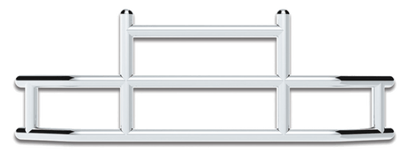 United Pacific Highwayshield I20 Stainless Steel Grille Guard & Bracket Kit - HD Truck Source