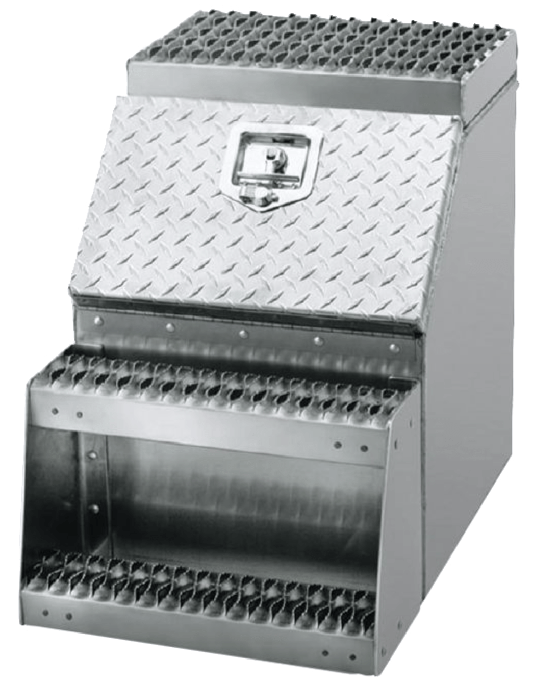 Universal - 18 Inch Step Tool Battery Box - HD Truck Source