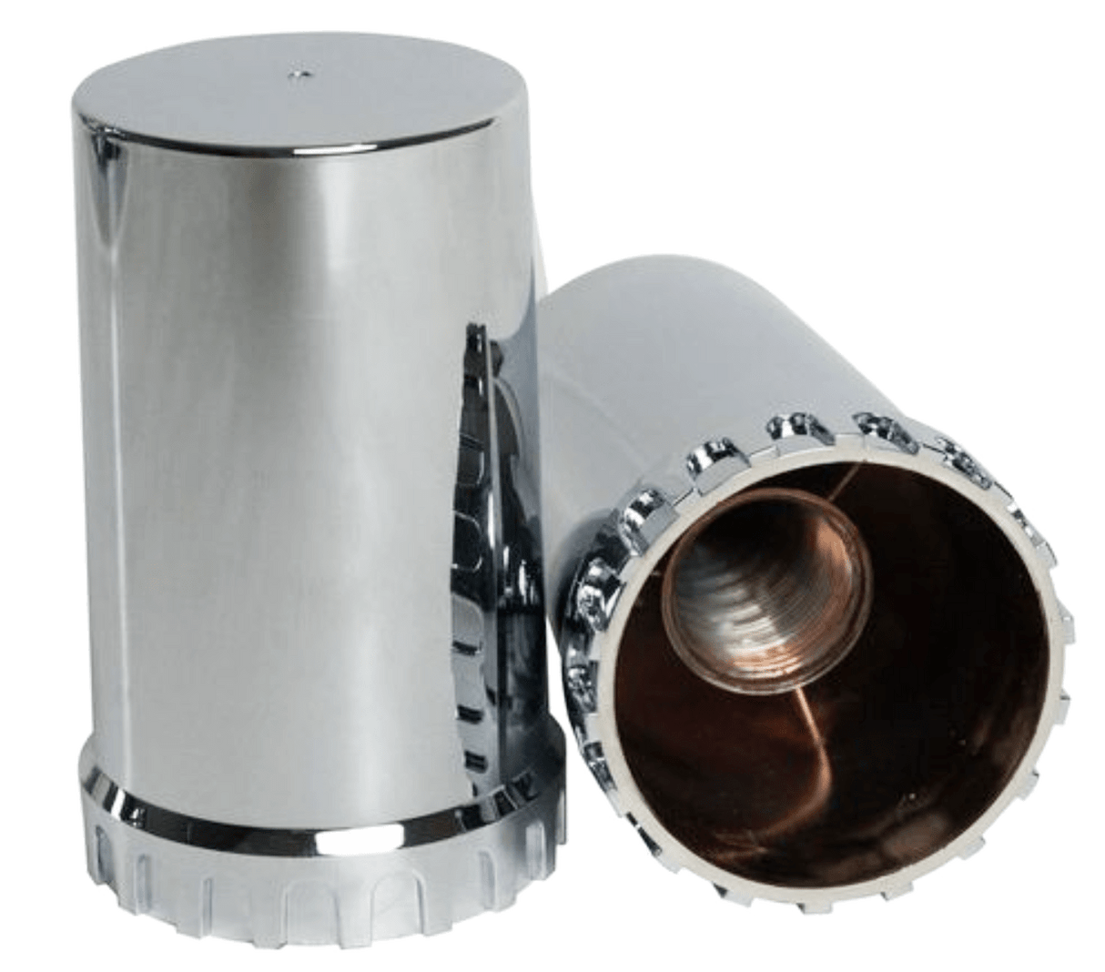 Universal - Rear Axle Wheel Cover With Flat Top Hubcap & Lug Nut Covers - HD Truck Source