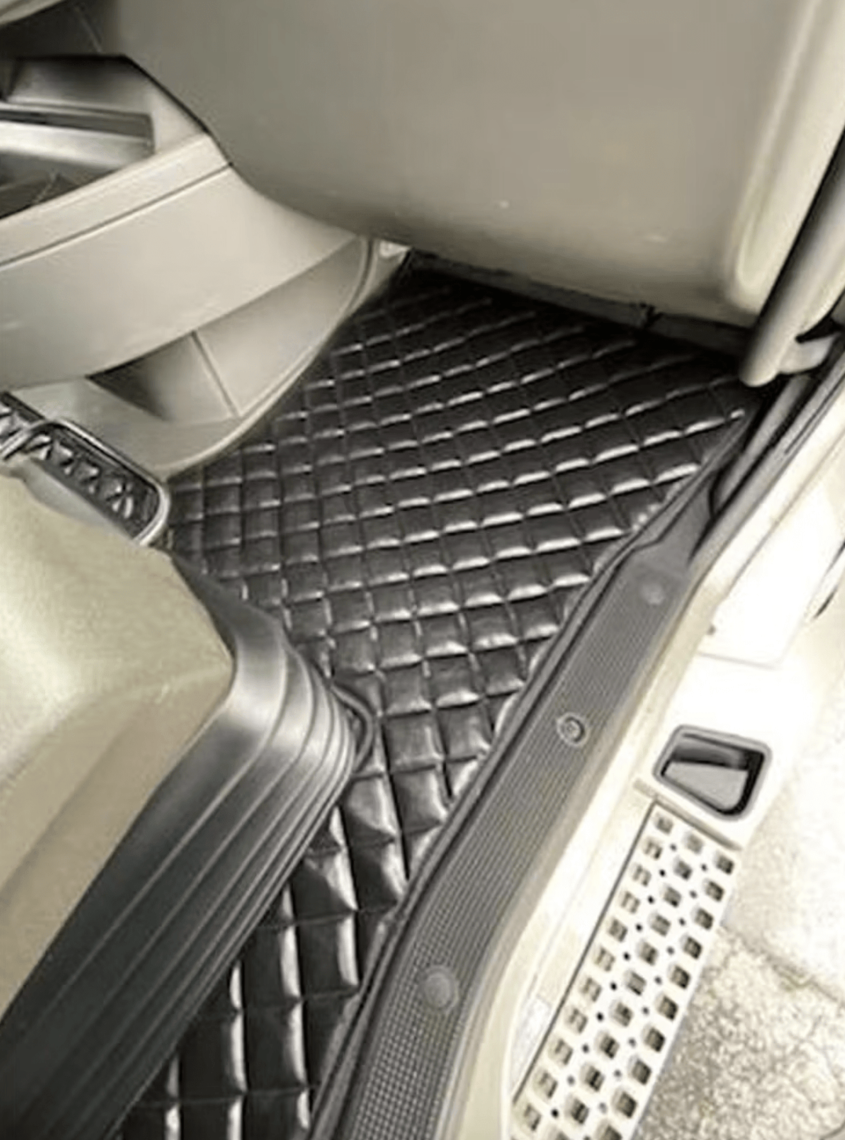 Volvo 740, 760 - Quilted Faux Leather Floor Mat Set - HD Truck Source