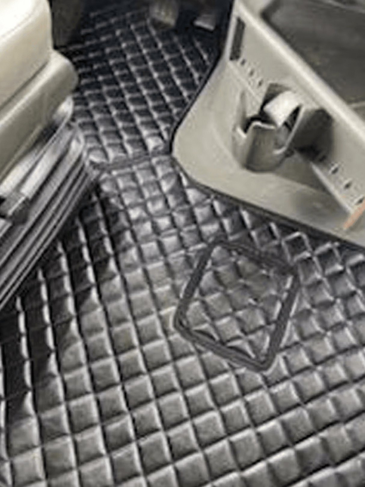 Volvo 740, 760 - Quilted Faux Leather Floor Mat Set - HD Truck Source