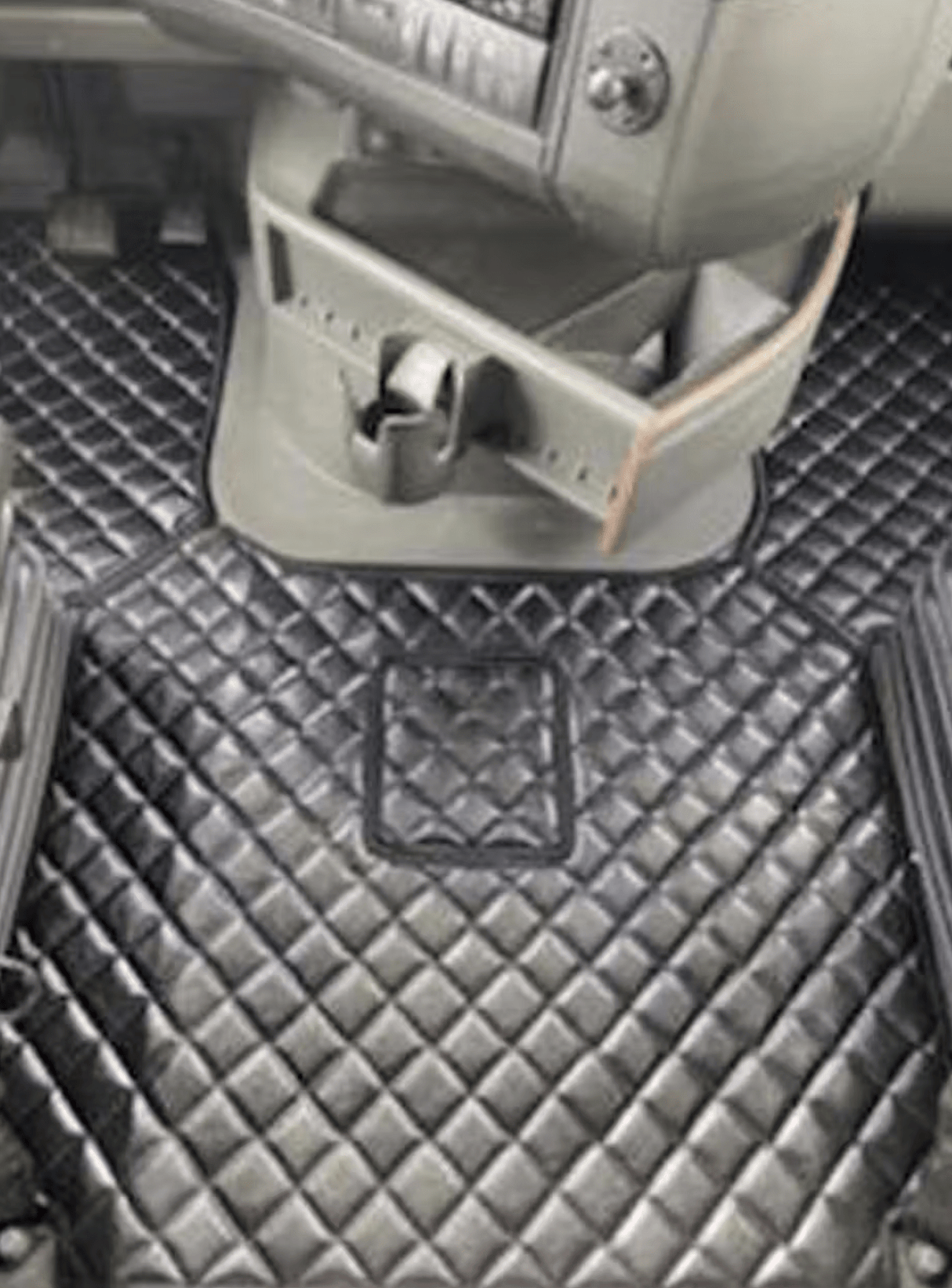 Volvo 740, 760 - Quilted Faux Leather Floor Mat Set - HD Truck Source