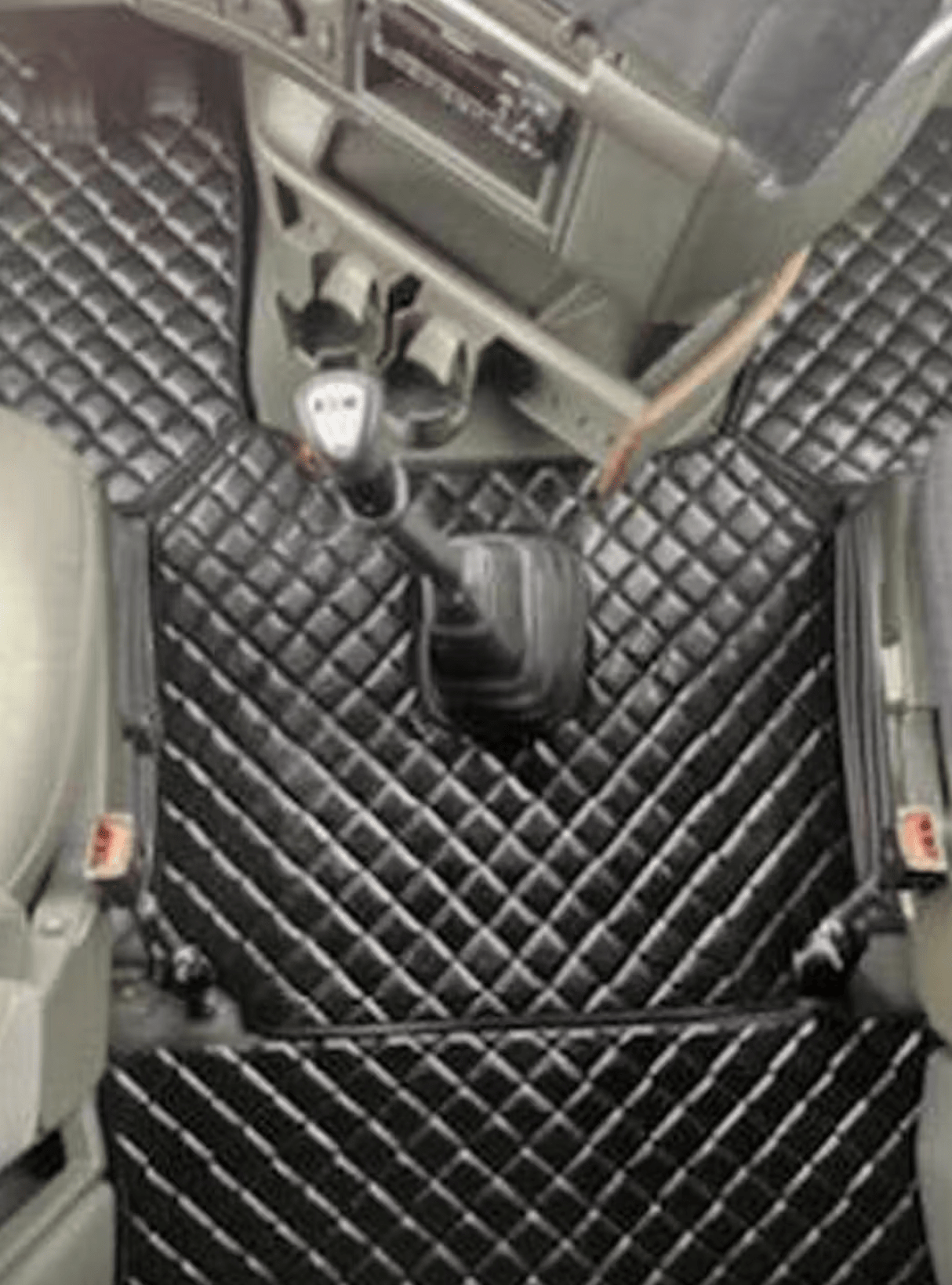 Volvo 740, 760 - Quilted Faux Leather Floor Mat Set - HD Truck Source