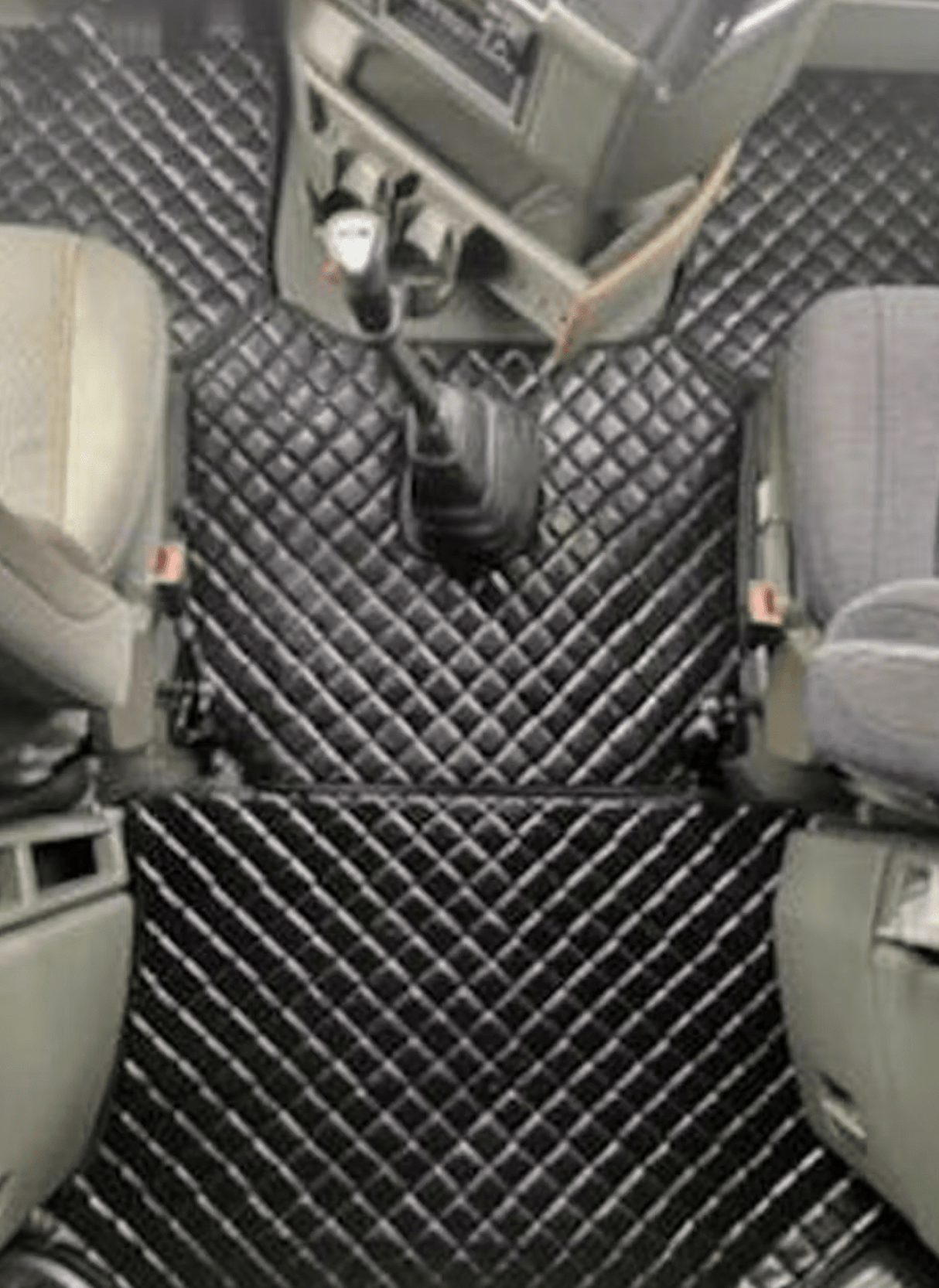 Volvo 740, 760 - Quilted Faux Leather Floor Mat Set - HD Truck Source