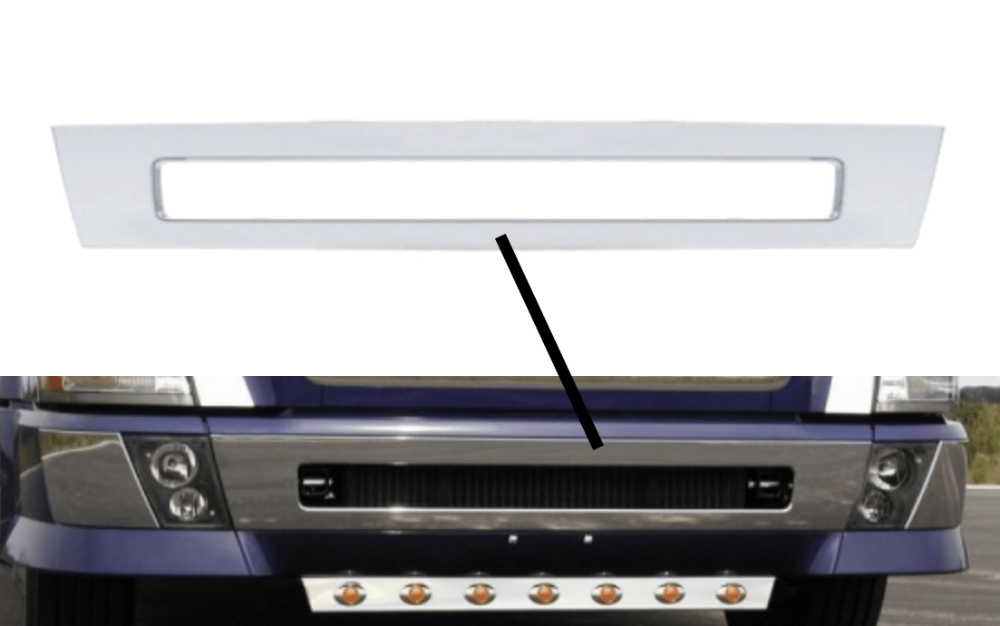 Volvo VN/VNL 2003 - 2017 - Front Center Bumper Trim - HD Truck Source