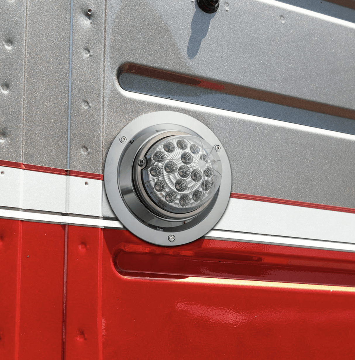 Watermelon Light Sleeper Bunk LED Adapter, Chrome Plastic - HD Truck Source