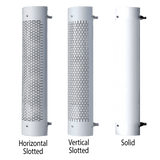 10" Stainless Steel Stack Guard Heat Shield 48" Long 270 Degree - HD Truck Source