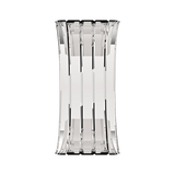 80" Single Axle Fender - 430 Stainless Steel 18 Gauge Ribbed Design (Pair)