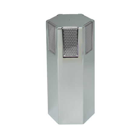 5 Inch Octagon Lug Nut Covers - Color Reflector, 33 mm Thread-On, Box Of 60