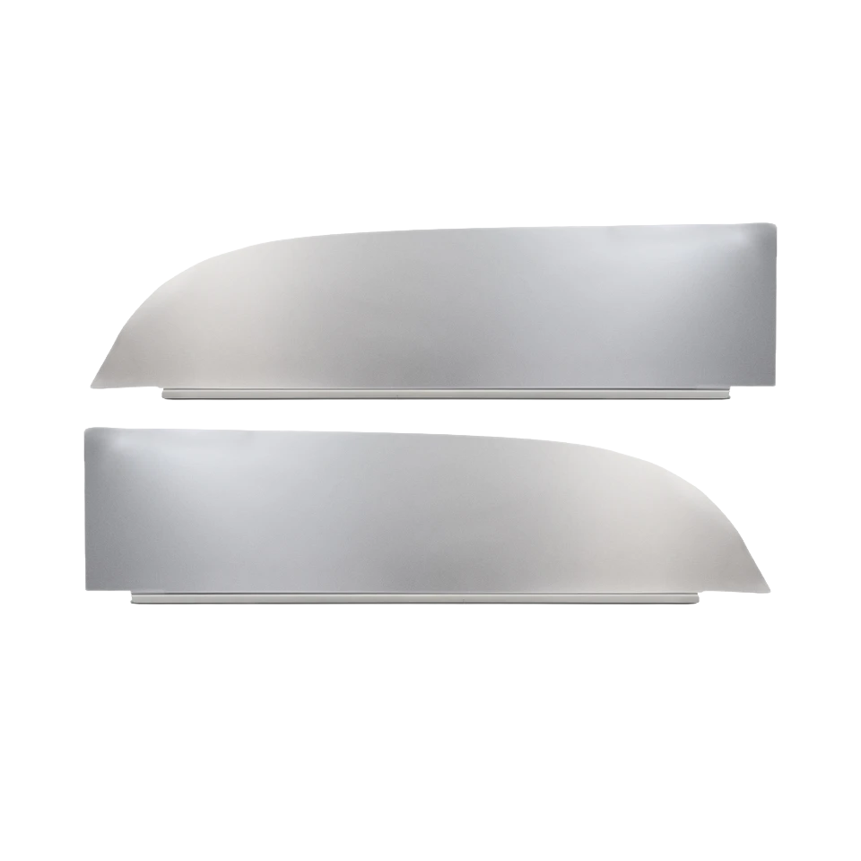 Kenworth T680 & T880 – 8" Stainless Steel Chop Top Pair | Bold Aero Styling & Precision Fit