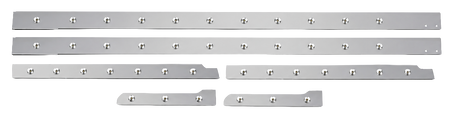 Freightliner Cascadia (2007–2017) - 6 Piece Sleeper Panel with (42) 3/4″ Lights