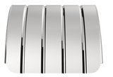 16 and 18 Gauge Full Tandem Fenders Ribbed Flat Polished Stainless Steel - HD Truck Source