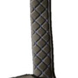 17" Short Gear Stick Shift Cover - Faux Leather Black/Blue - HD Truck Source
