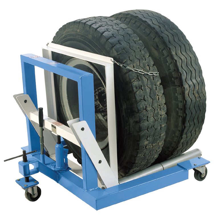 1,500 Lb. Capacity Adjustable Height Dual Wheel Dolly