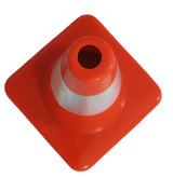 18" Heavy-Duty Safety Cone for Semi-Truck & Fleet Use