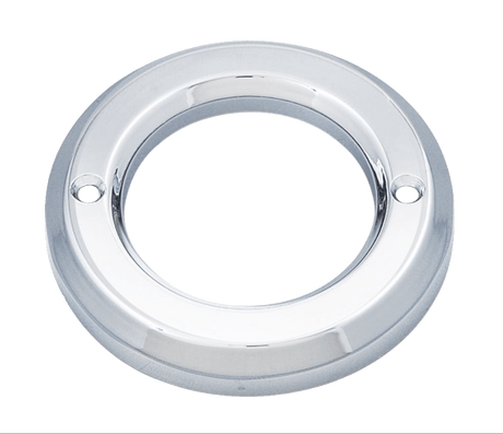 2 Inch Round Chrome Plated Bezel - HD Truck Source