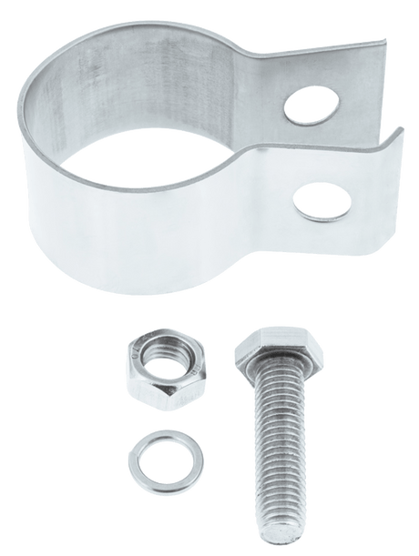 2" Quarter Fender Stainless Steel Tube Clamp With Hardware - HD Truck Source