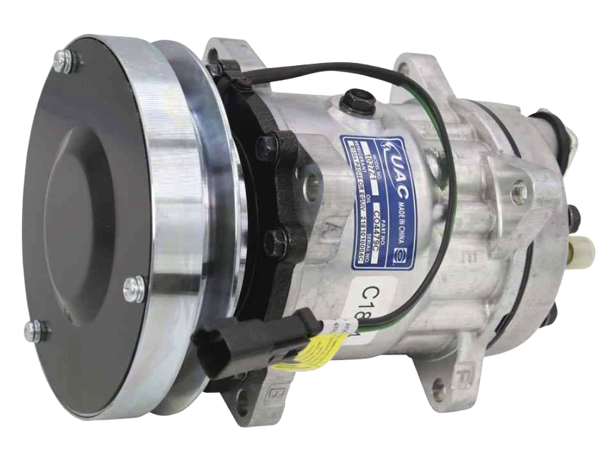 Caterpillar Sanden Type Replacement A/C Compressor | OEM SD7H15SHD 4479 1GR 152MM 24V
